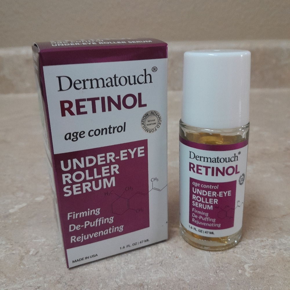 Retinol Age Control Under Eye Roller Serum Vitamin C/E NWT Size:1.6oz Dermatouch